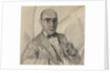 Portrait of the artist and the photographer Miron Sherling by Sergei Vasilievich Chekhonin