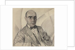 Portrait of the artist and the photographer Miron Sherling by Sergei Vasilievich Chekhonin
