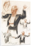 Serge Koussevitzky conducting by Alexander Yevgenyevich Yakovlev