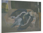 Sleeping Young Woman by Konstantin Andreyevich Somov