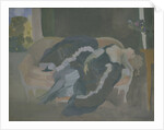 Sleeping Young Woman by Konstantin Andreyevich Somov