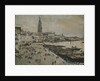 The Schiavoni quay in Venice by Valentin Alexandrovich Serov