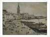 The Schiavoni quay in Venice by Valentin Alexandrovich Serov