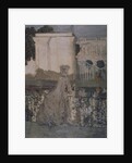 Lady at the pond by Konstantin Andreyevich Somov