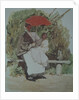 Nurse with a child by Konstantin Andreyevich Somov