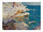 Rock at Jávea by Joaquín Sorolla y Bastida