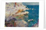 Rock at Jávea by Joaquín Sorolla y Bastida