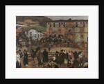 Bullfight in Éibar by Ignacio Zuloaga y Zabaleto