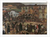 Bullfight in Éibar by Ignacio Zuloaga y Zabaleto