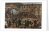 Bullfight in Éibar by Ignacio Zuloaga y Zabaleto
