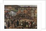 Bullfight in Éibar by Ignacio Zuloaga y Zabaleto