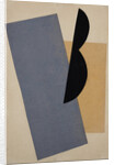 Composition (Blue-Yellow-Black) by Lyubov Sergeyevna Popova