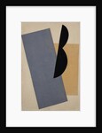 Composition (Blue-Yellow-Black) by Lyubov Sergeyevna Popova