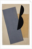 Composition (Blue-Yellow-Black) by Lyubov Sergeyevna Popova