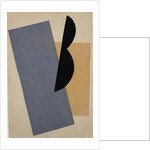 Composition (Blue-Yellow-Black) by Lyubov Sergeyevna Popova