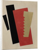Composition (Red-Black-Gold) by Lyubov Sergeyevna Popova