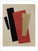 Composition (Red-Black-Gold) by Lyubov Sergeyevna Popova