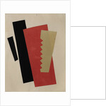 Composition (Red-Black-Gold) by Lyubov Sergeyevna Popova