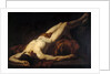 Male Nude (Hector) by Jacques Louis David
