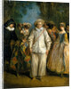The Actors of the Commedia dellArte by Nicolas Lancret