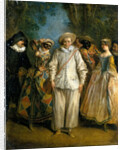 The Actors of the Commedia dellArte by Nicolas Lancret
