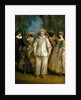 The Actors of the Commedia dellArte by Nicolas Lancret