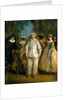The Actors of the Commedia dellArte by Nicolas Lancret