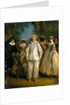 The Actors of the Commedia dellArte by Nicolas Lancret