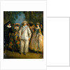 The Actors of the Commedia dellArte by Nicolas Lancret