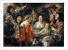 The King Drinks, or Family Meal on the Feast of Epiphany by Jacob Jordaens