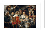 The King Drinks, or Family Meal on the Feast of Epiphany by Jacob Jordaens