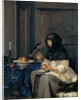 The Apple Peeler by Gerard Ter Borch the Younger