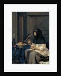 The Apple Peeler by Gerard Ter Borch the Younger