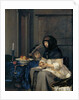 The Apple Peeler by Gerard Ter Borch the Younger