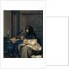 The Apple Peeler by Gerard Ter Borch the Younger
