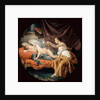 Psyche Surprising Sleeping Cupid by Louis-Jean-François Lagrenée