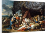 Alexander the Great and Hephaestion at the Deathbed of the wife of Darius III by Louis-Jean-François Lagrenée