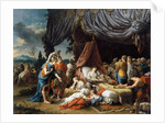 Alexander the Great and Hephaestion at the Deathbed of the wife of Darius III by Louis-Jean-François Lagrenée