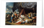 Alexander the Great and Hephaestion at the Deathbed of the wife of Darius III by Louis-Jean-François Lagrenée
