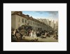 Arrival of the Stagecoach in the Courtyard of the Messageries by Louis-Léopold Boilly