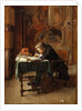 Young Man Writing by Ernest Jean Louis Meissonier