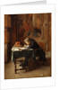 Young Man Writing by Ernest Jean Louis Meissonier