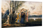 Cupid and the Muses by Gustave Moreau