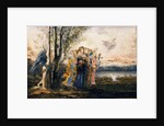 Cupid and the Muses by Gustave Moreau