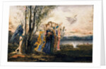 Cupid and the Muses by Gustave Moreau