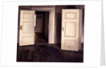 Open Doors by Vilhelm Hammershøi