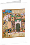 Shah Anushirvan Captures the Fortress of Saqila by Iranian master