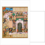 Shah Anushirvan Captures the Fortress of Saqila by Iranian master