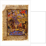 Illustration from Kitab al-aghani (Book of Songs) by Muhammad ibn Abi Talib al-Badri