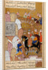 Shirin Visiting Farhad by Iranian master